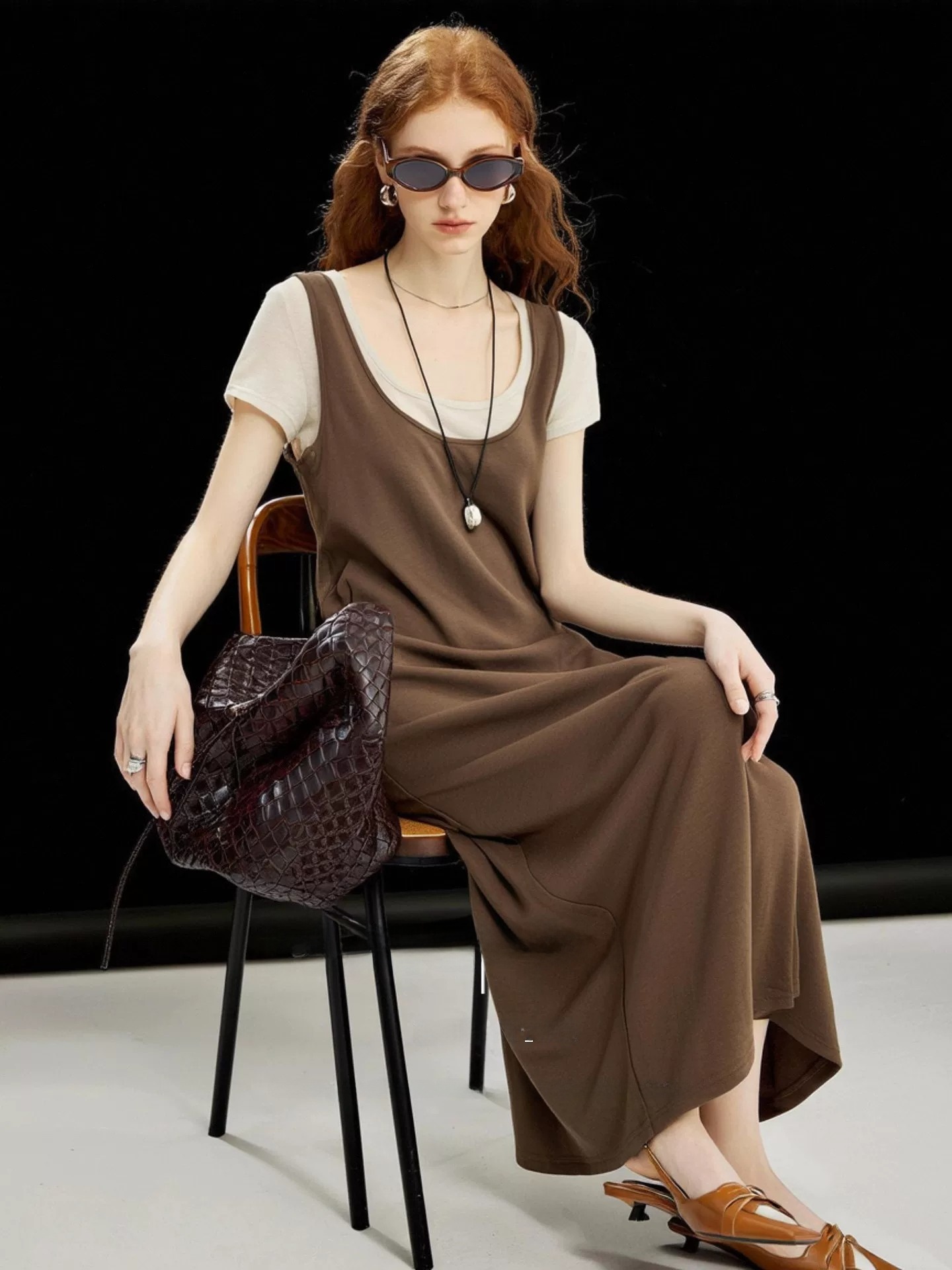 Casual Loose Linen Shirt Dress - HUAAPPUW Nouvelle Robe T-shirt en Lin
