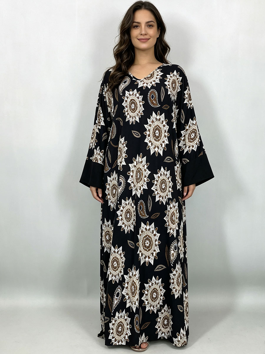 Robe maxi grande taille pour f - Boho Summer Beach Maxi Dress avis et prix