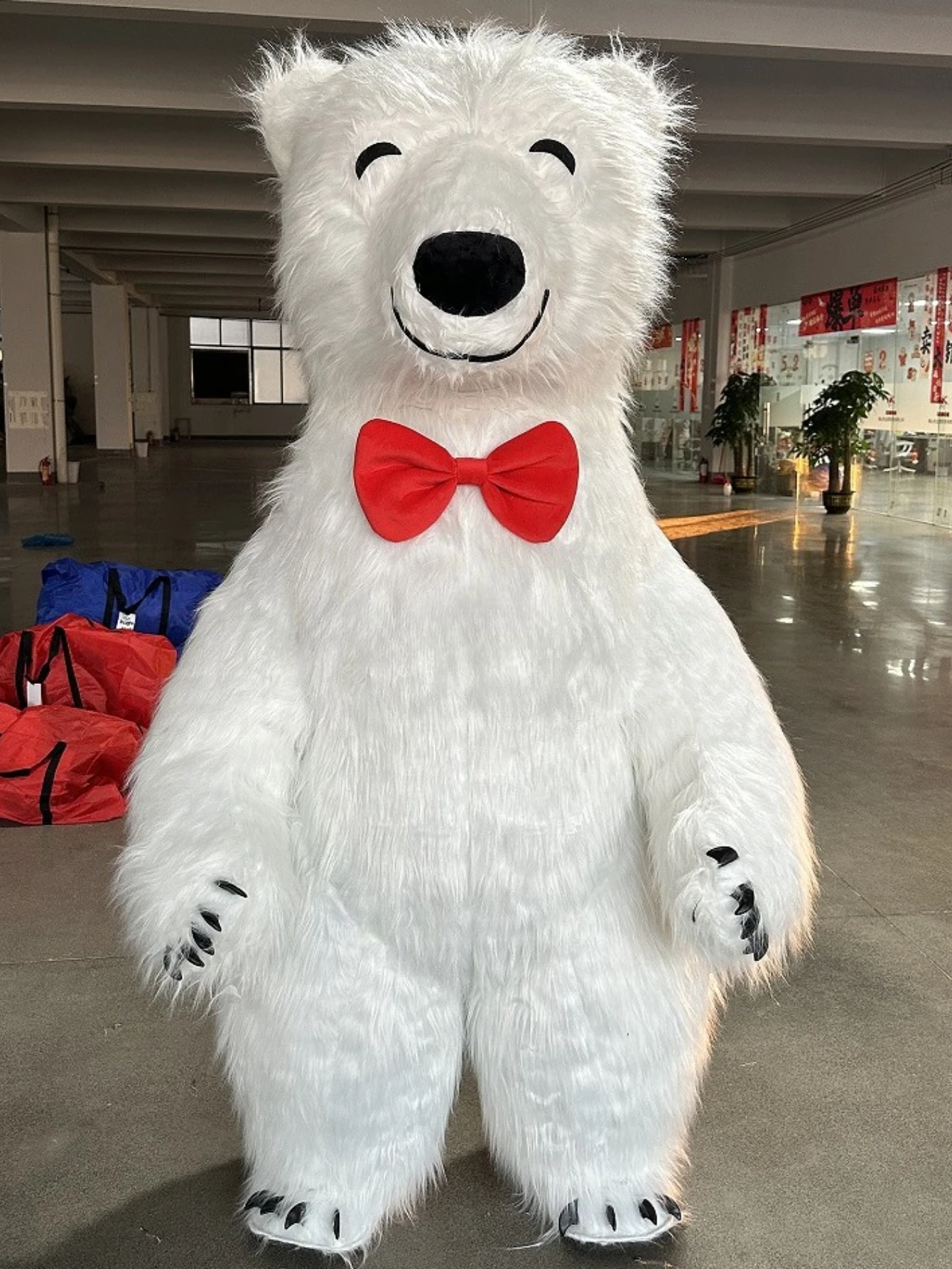 Costume de mascotte d'ours pol - Dresses avis et prix