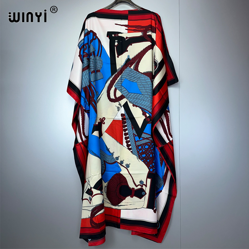 WINYI été caftan femmes africa - Boho Summer Beach Maxi Dress avis et prix