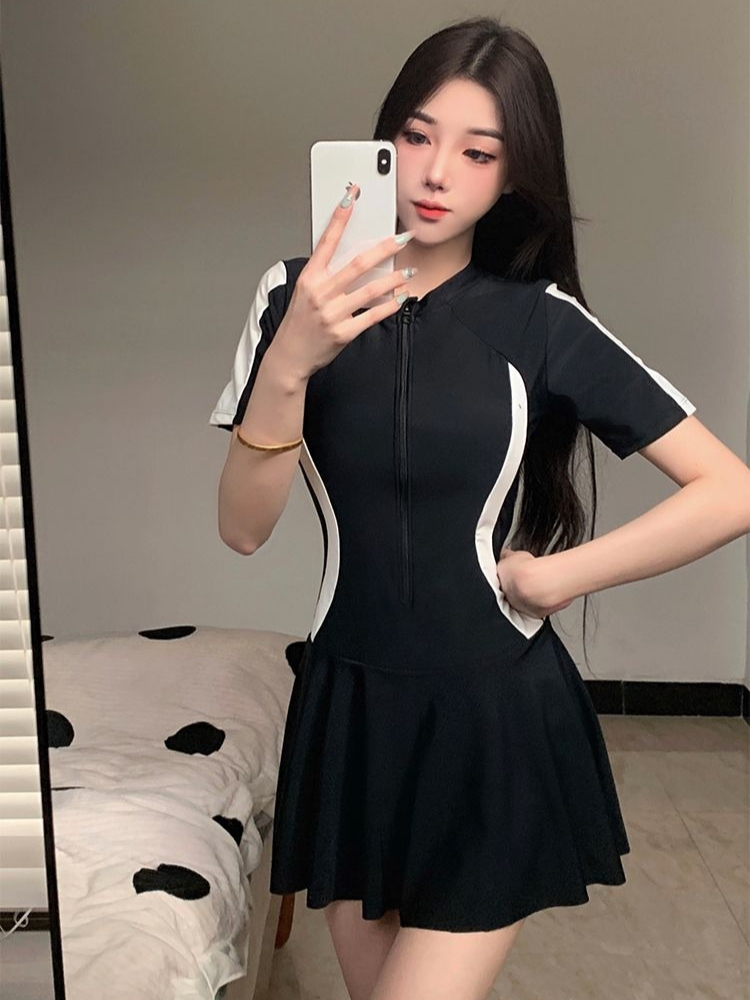 Nouveau Maillot de Bain Une Pi - Skirts avis et prix